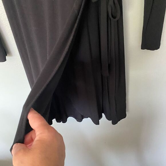 Black express wrap dress XS - Picture 4 of 7